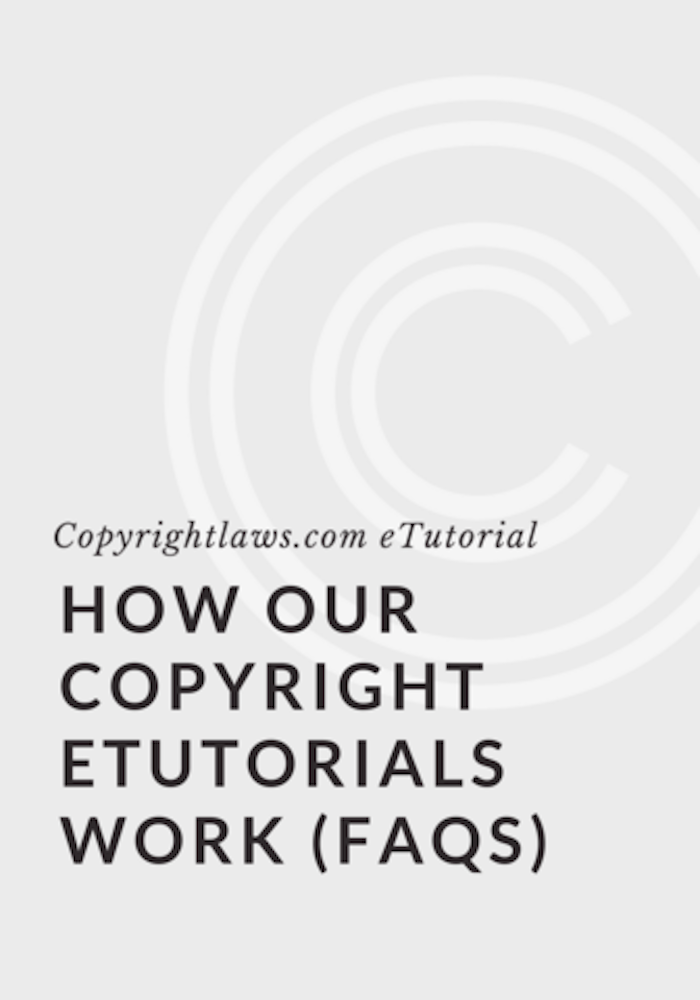 Online copyright courses