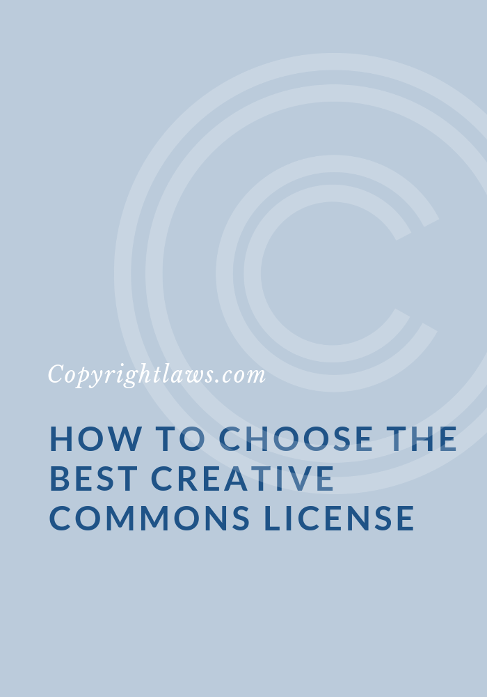 Title Graphic for How To Choose the Best Creative Commons License