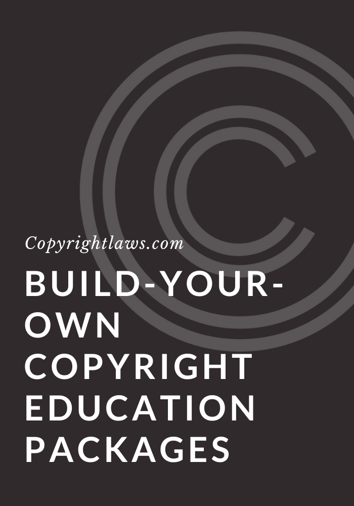 License our copyright courses