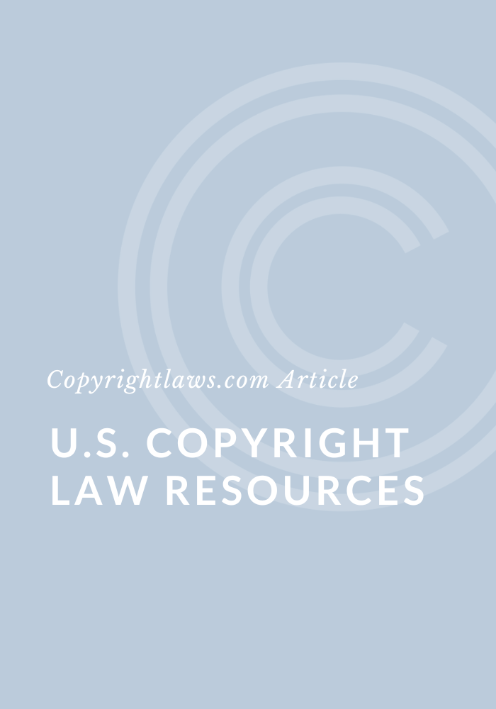 US copyright law resources
